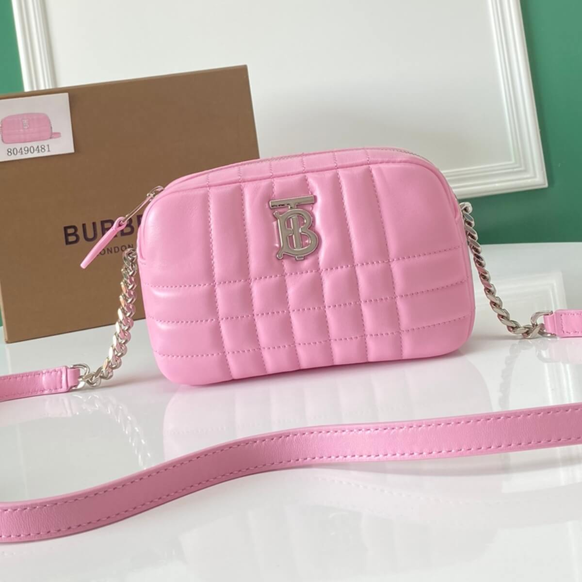 Burberry Designer Quilted Lola Crossbody Bag, Burberry Handbag, Designer Handbag, Cheap Designer Handbag, Designer Handbag