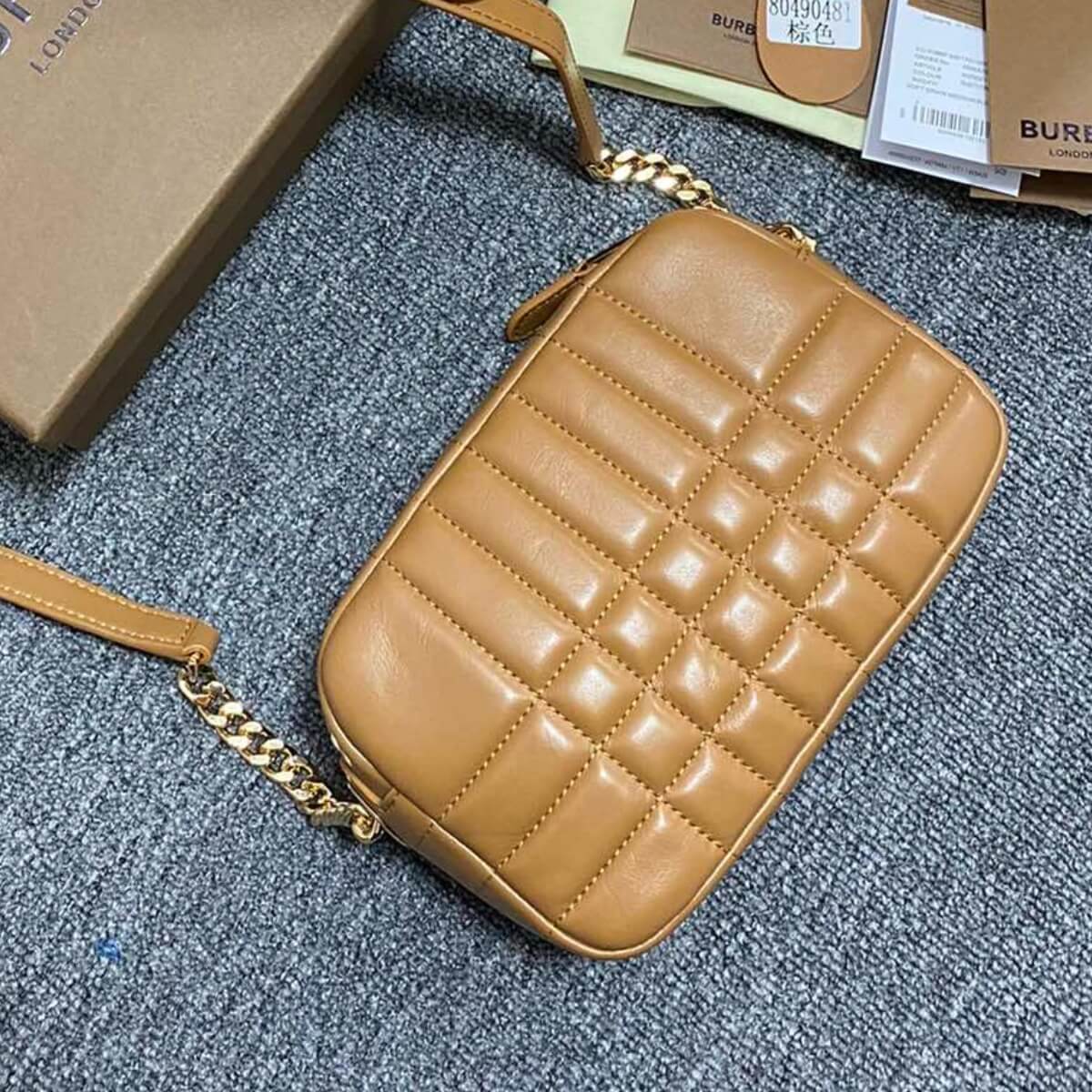 Burberry Designer Quilted Lola Crossbody Bag, Burberry Handbag, Designer Handbag, Cheap Designer Handbag, Designer Handbag
