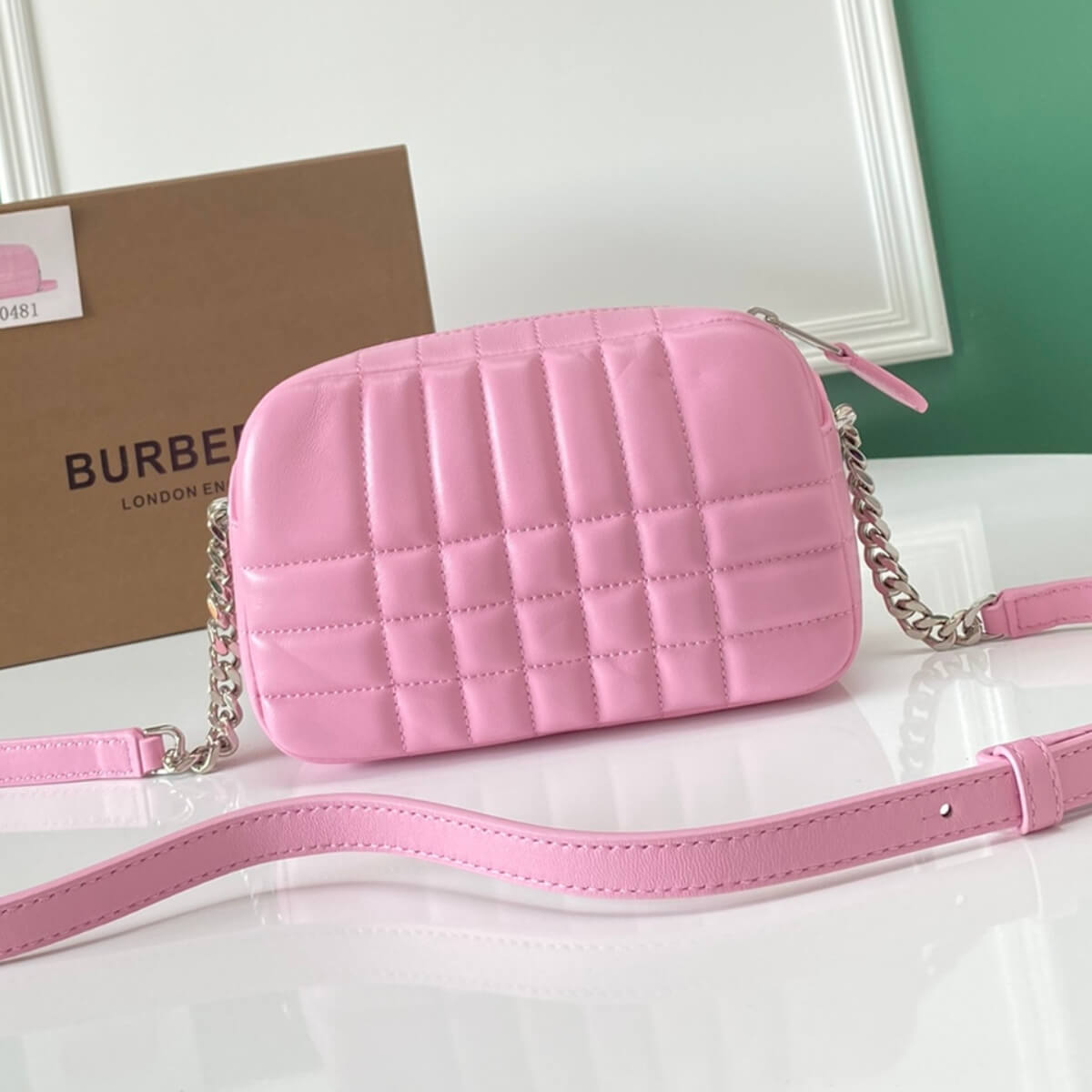 Burberry Designer Quilted Lola Crossbody Bag, Burberry Handbag, Designer Handbag, Cheap Designer Handbag, Designer Handbag