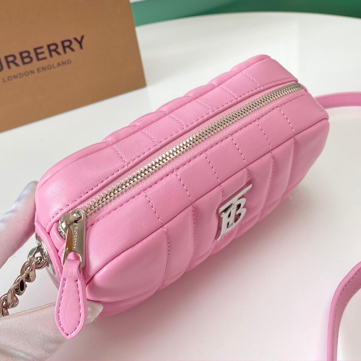 Burberry Designer Quilted Lola Crossbody Bag, Burberry Handbag, Designer Handbag, Cheap Designer Handbag, Designer Handbag