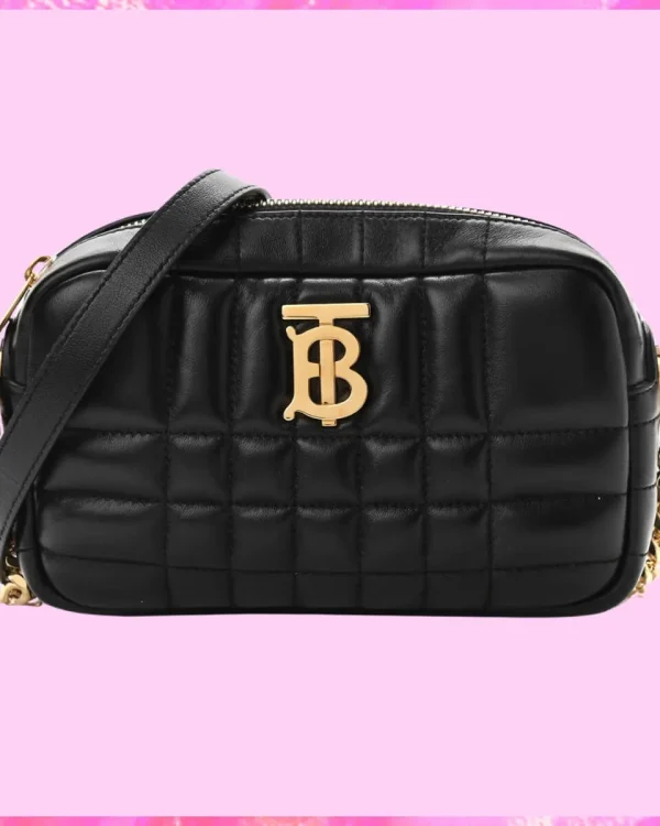 Burberry Designer Quilted Lola Crossbody Bag, Burberry Handbag, Designer Handbag, Cheap Designer Handbag, Designer Handbag