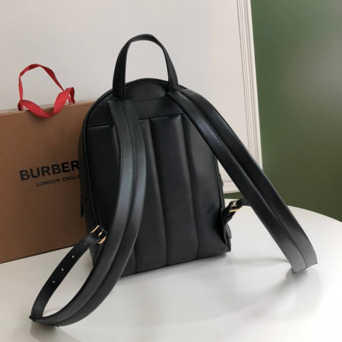 Burberry Designer TB Monogram Backpack, Burberry Handbag, Designer Handbag, Cheap Designer Handbag, Designer Handbag