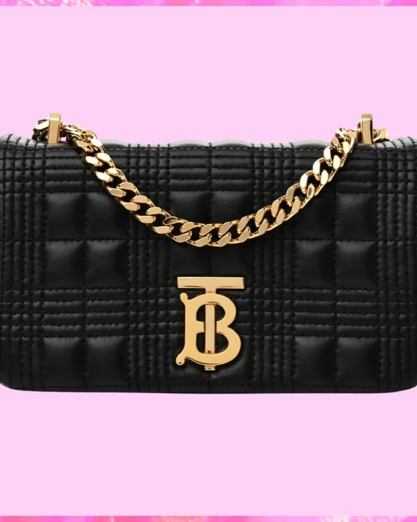 Burberry Designer TB Monogram Lola Shoulder Bag, Burberry Handbag, Designer Handbag, Cheap Designer Handbag, Designer Handbag