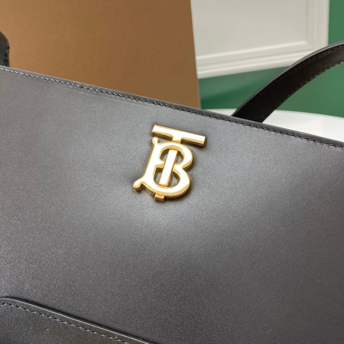 Burberry Designer TB Monogram Shoulder Bag, Burberry Handbag, Designer Handbag, Cheap Designer Handbag, Designer Handbag