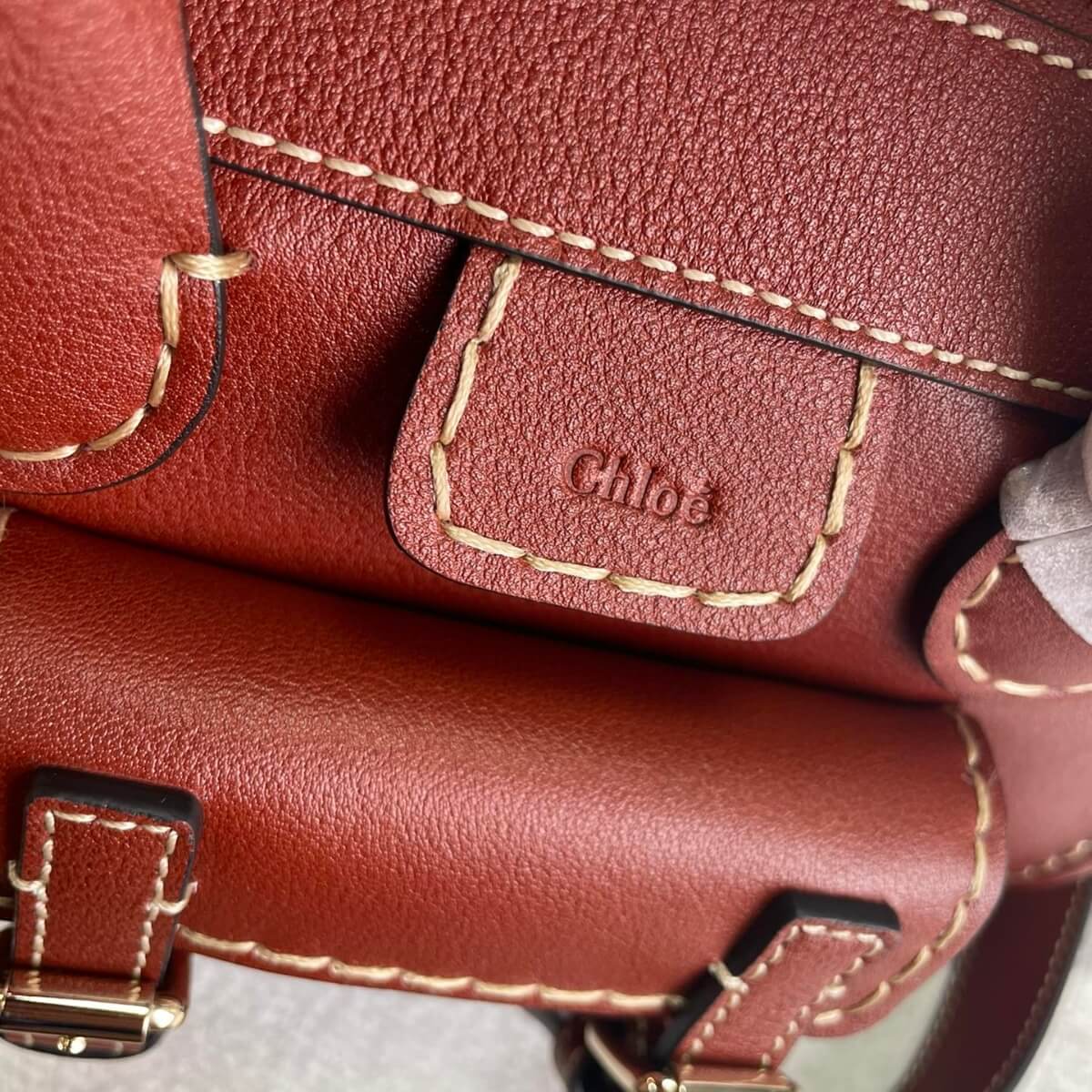 Chloe' Designer Buffalo Edith Sepia Handbag, Chloe' Handbag, Designer Handbag, Cheap Designer Handbag, Designer Handbag