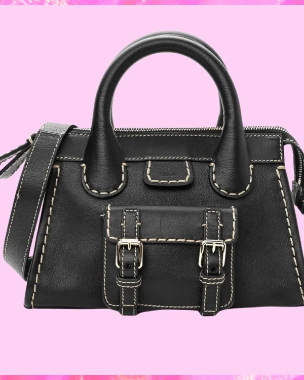 Chloe' Designer Buffalo Edith Sepia Handbag, Chloe' Handbag, Designer Handbag, Cheap Designer Handbag, Designer Handbag