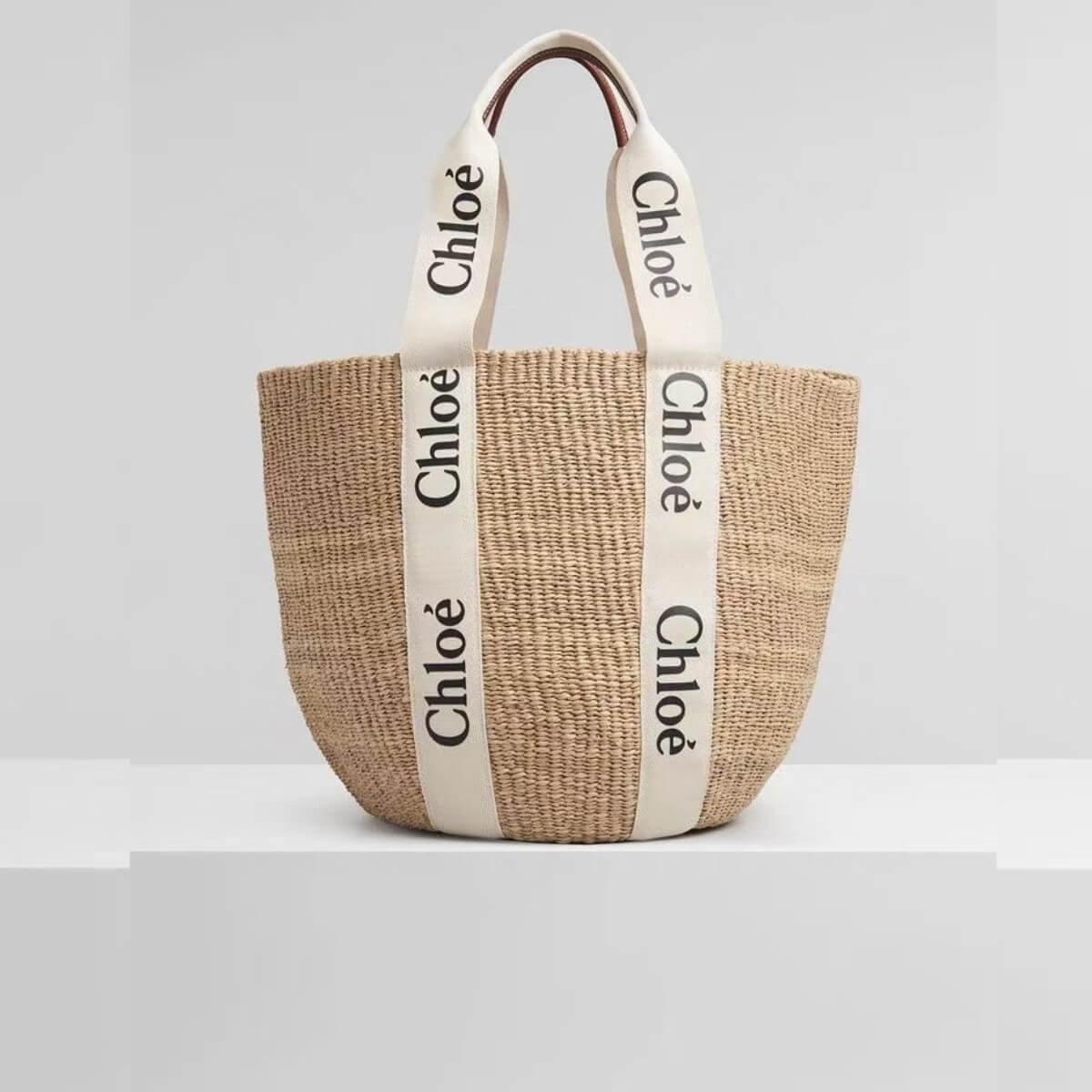 Chloe' Designer Large Woody Basket Handbag, Chloe' Handbag, Designer Handbag, Cheap Designer Handbag, Designer Handbag