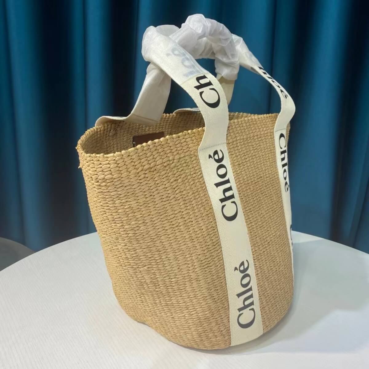 Chloe' Designer Large Woody Basket Handbag, Chloe' Handbag, Designer Handbag, Cheap Designer Handbag, Designer Handbag
