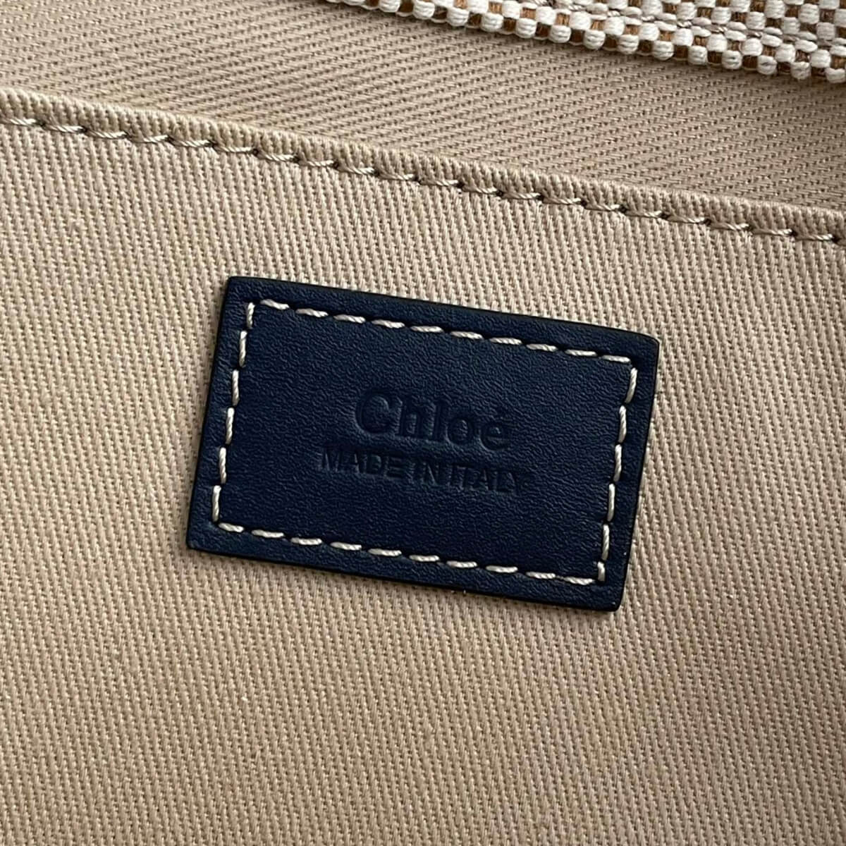 Chloe' Designer Large Woody Linen Tote Bag, Chloe' Handbag, Designer Handbag, Cheap Designer Handbag, Designer Handbag