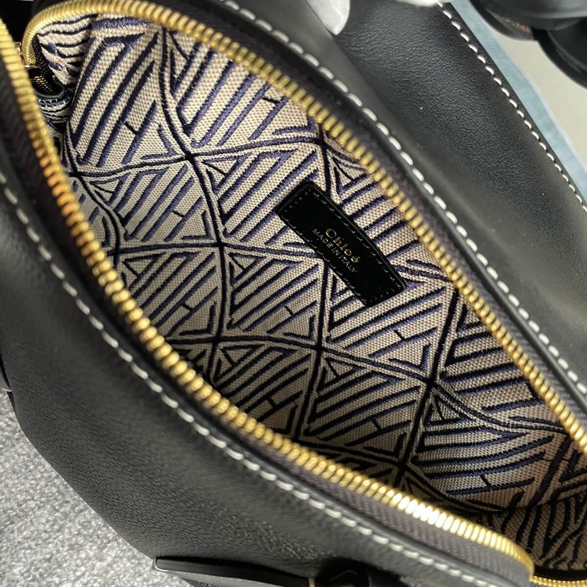 Chloe' Designer Leather Daria Handbag, Chloe' Handbag, Designer Handbag, Cheap Designer Handbag, Designer Handbag