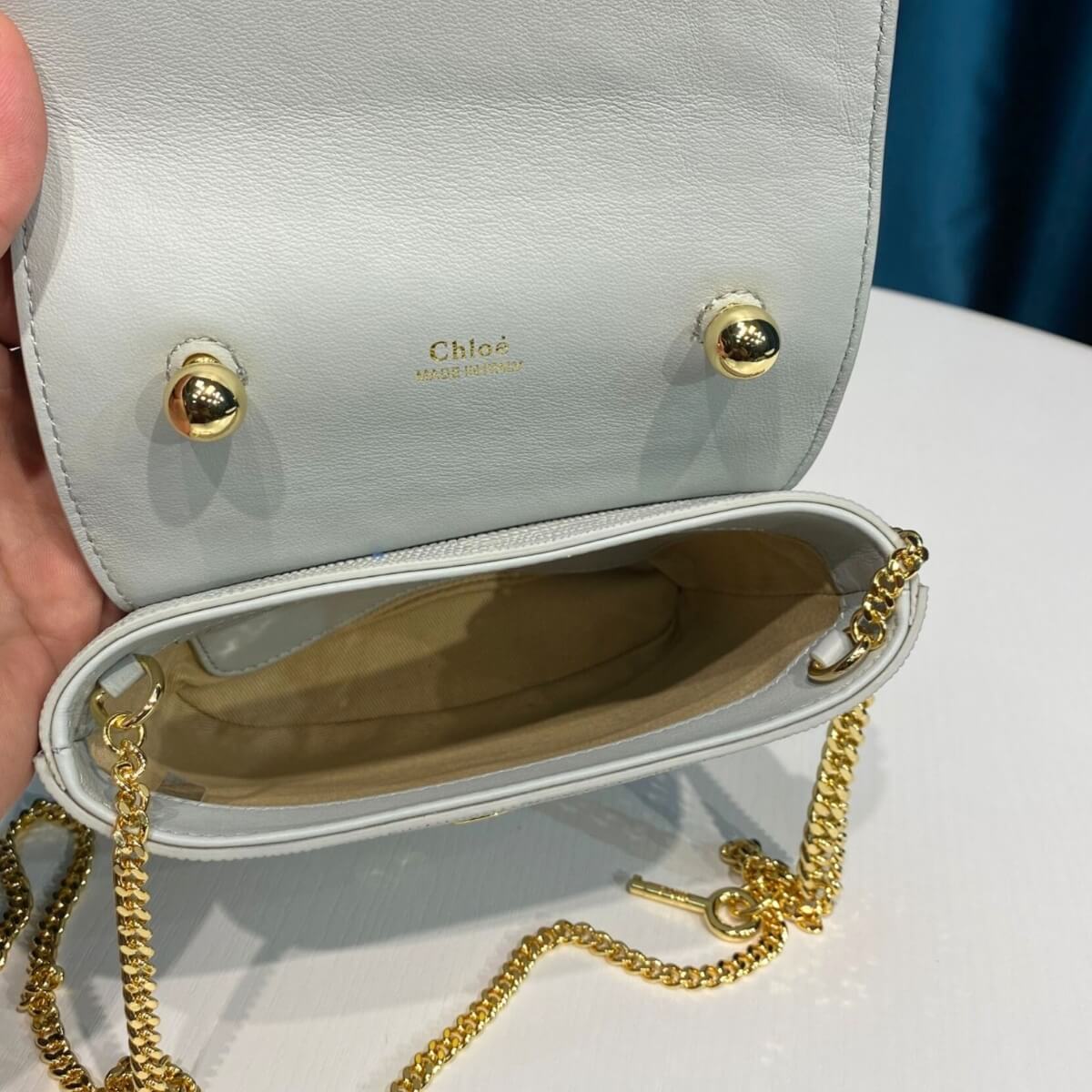 Chloe' Designer Small Aby Chain Shoulder Bag, Chloe' Handbag, Designer Handbag, Cheap Designer Handbag, Designer Handbag
