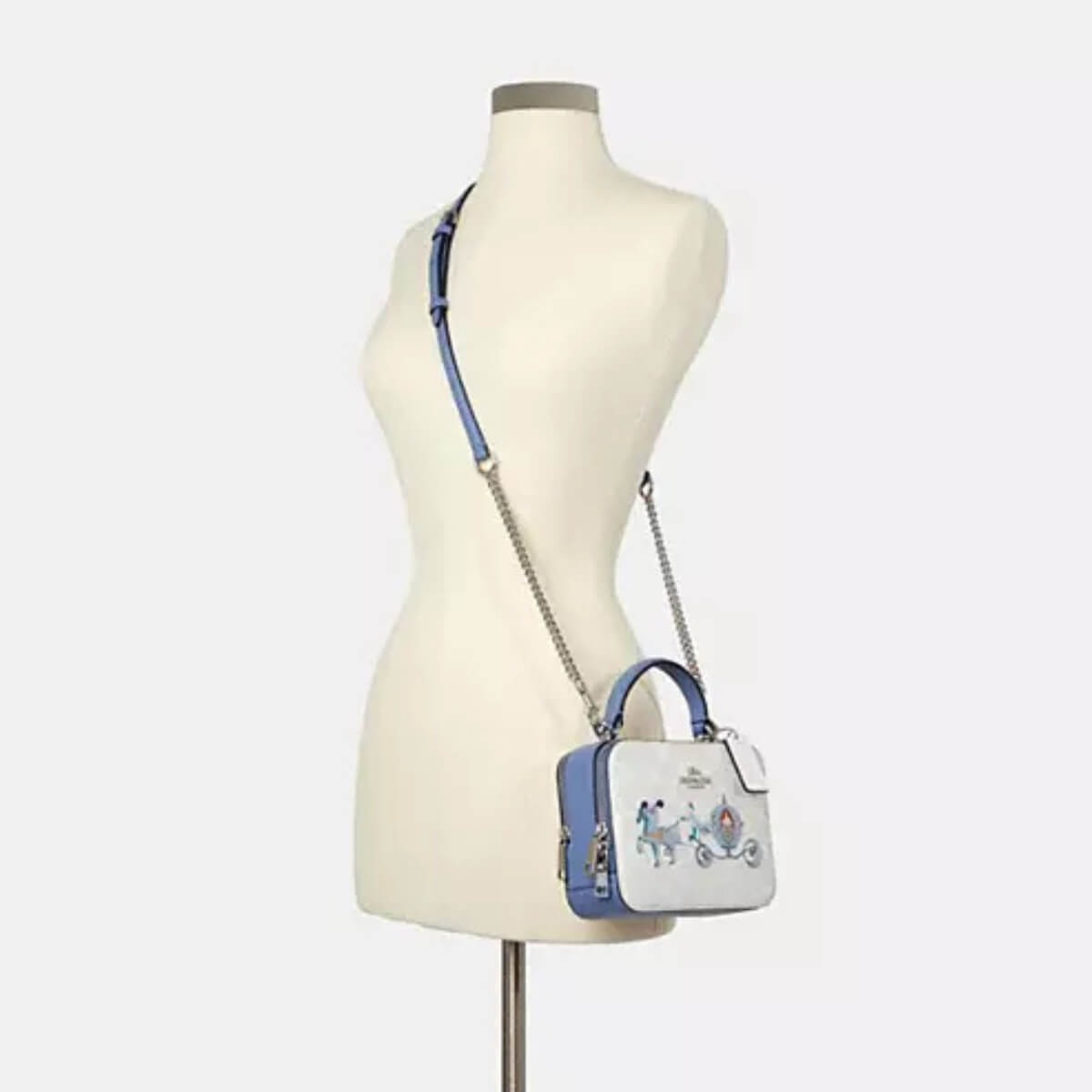 Coach Designer Coach Box Bag With Cinderella Carriage, Coach Handbag, Designer Handbag, Cheap Designer Handbag, Designer Handbag
