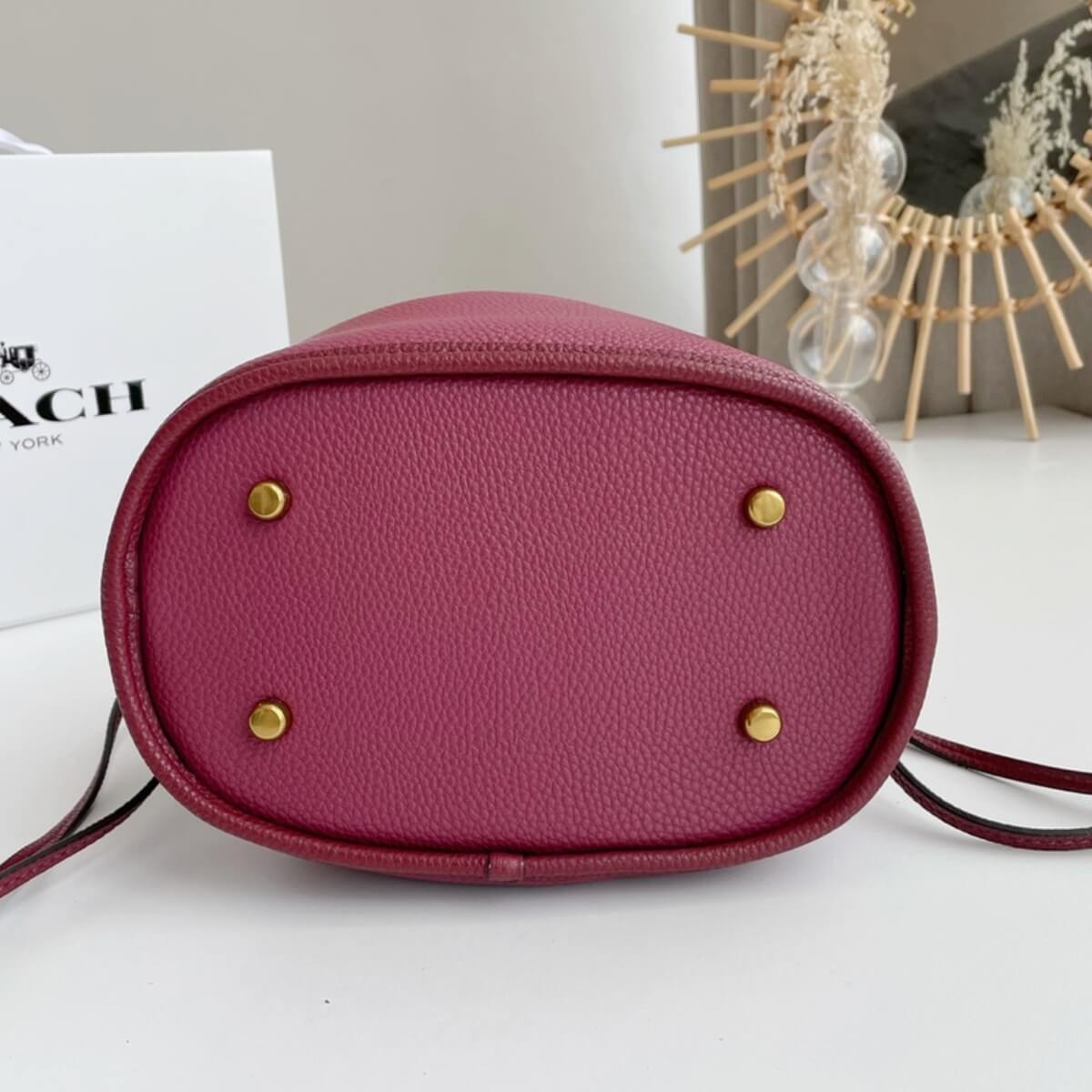 Coach Designer Field Bucket Bag With Coach Badge, Coach Handbag, Designer Handbag, Cheap Designer Handbag, Designer Handbag