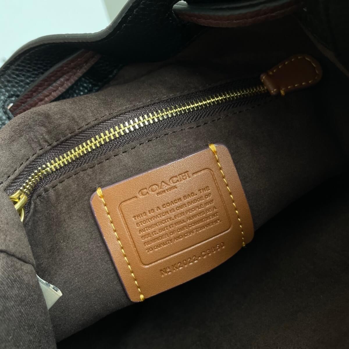 Coach Designer Field Bucket Bag With Coach Badge, Coach Handbag, Designer Handbag, Cheap Designer Handbag, Designer Handbag