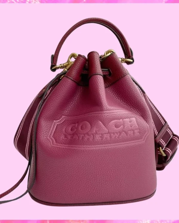 Coach Designer Field Bucket Bag With Coach Badge, Coach Handbag, Designer Handbag, Cheap Designer Handbag, Designer Handbag