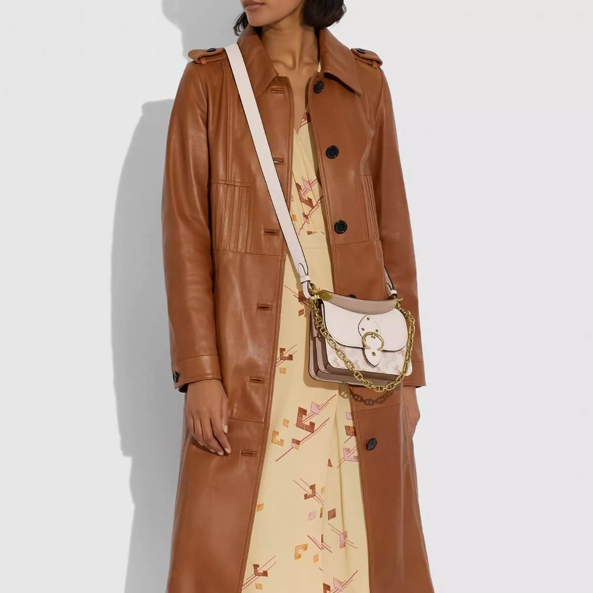 Coach Designer Horse And Carriage Print Shoulder Bag, Coach Handbag, Designer Handbag, Cheap Designer Handbag, Designer Handbag