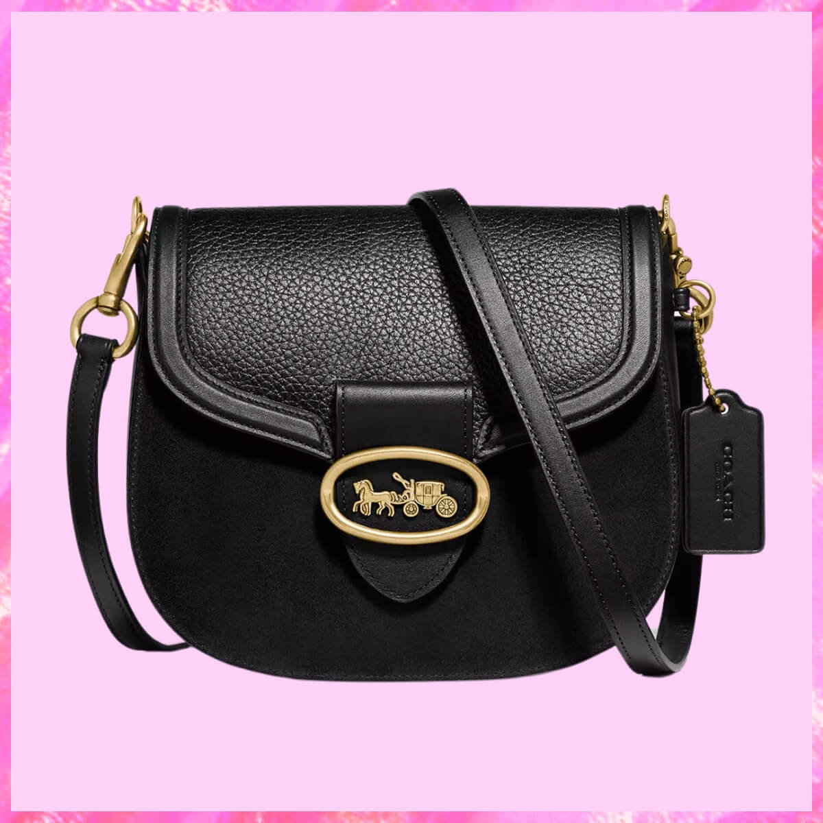 Coach Designer Kat Saddle Bag 20, Coach Handbag, Designer Handbag, Cheap Designer Handbag, Designer Handbag