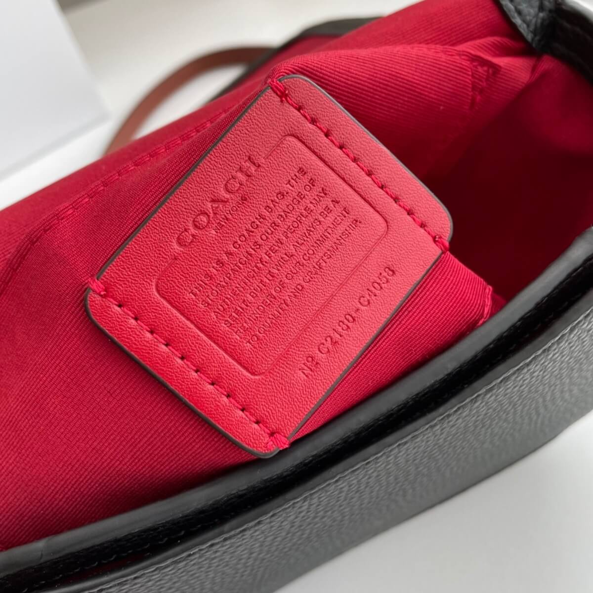 Coach Designer Saddle Bag With Horse And Carriage, Coach Handbag, Designer Handbag, Cheap Designer Handbag, Designer Handbag