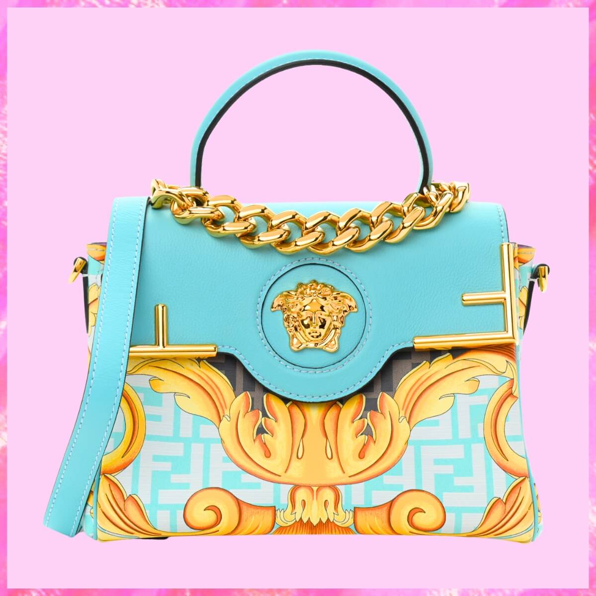 Designer 3WAY Medium Medusa Chain Handbag, Handbag, Designer Handbag, Cheap Designer Handbag, Designer Handbag