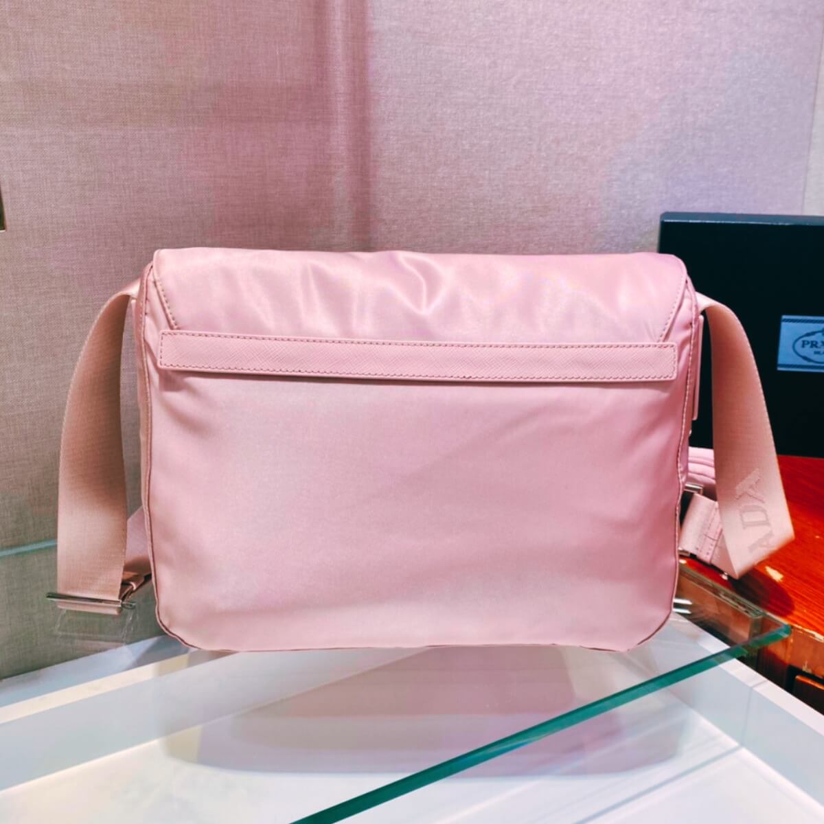 Prada Designer Nylon Weekend Messenger Shoulder Bag, Prada Handbag, Designer Handbag, Cheap Designer Handbag, Designer Handbag