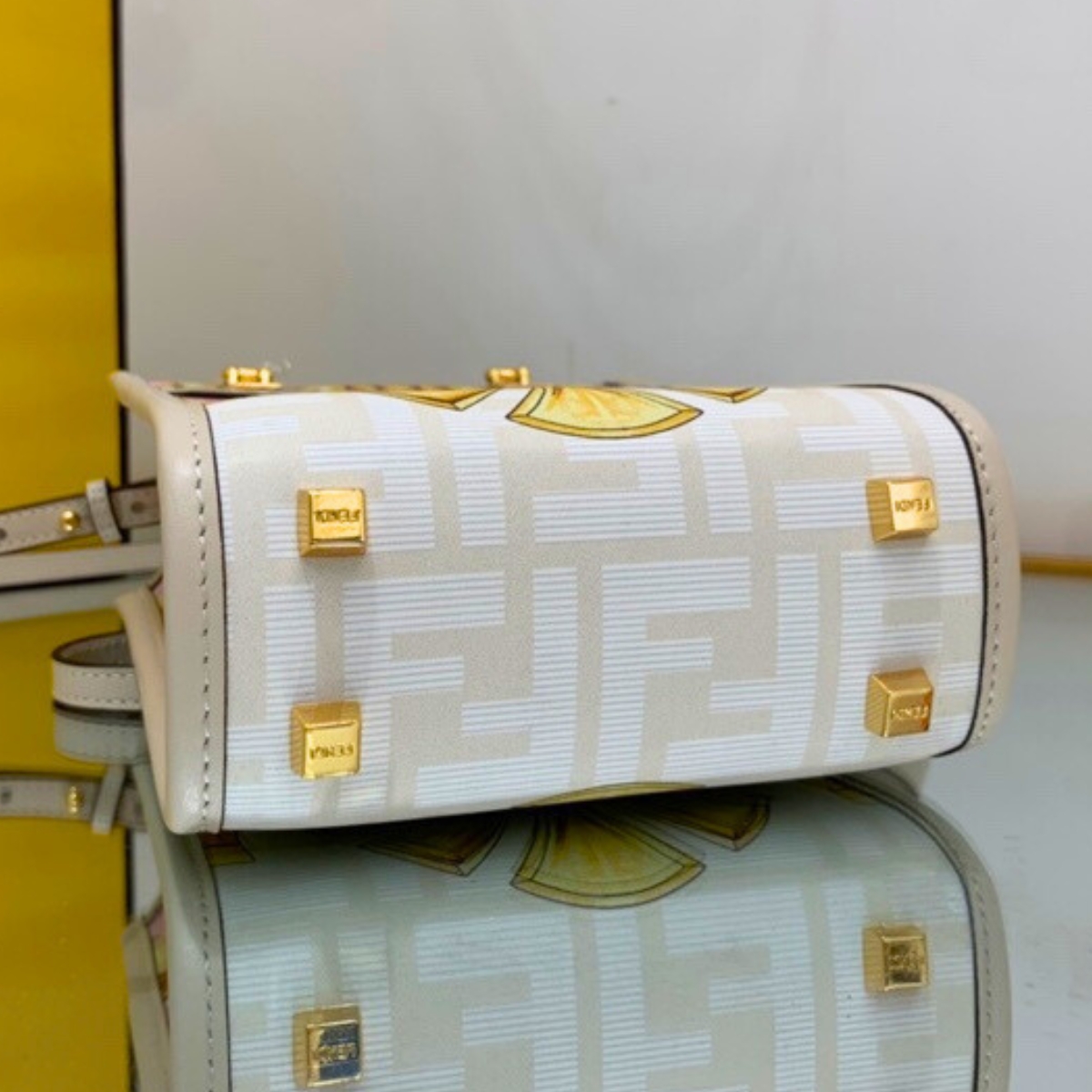 Fendance By Versace Designer Baroque Sunshine Tote, Fendance By Versace Handbag, Designer Handbag, Cheap Designer Handbag, Designer Handbag