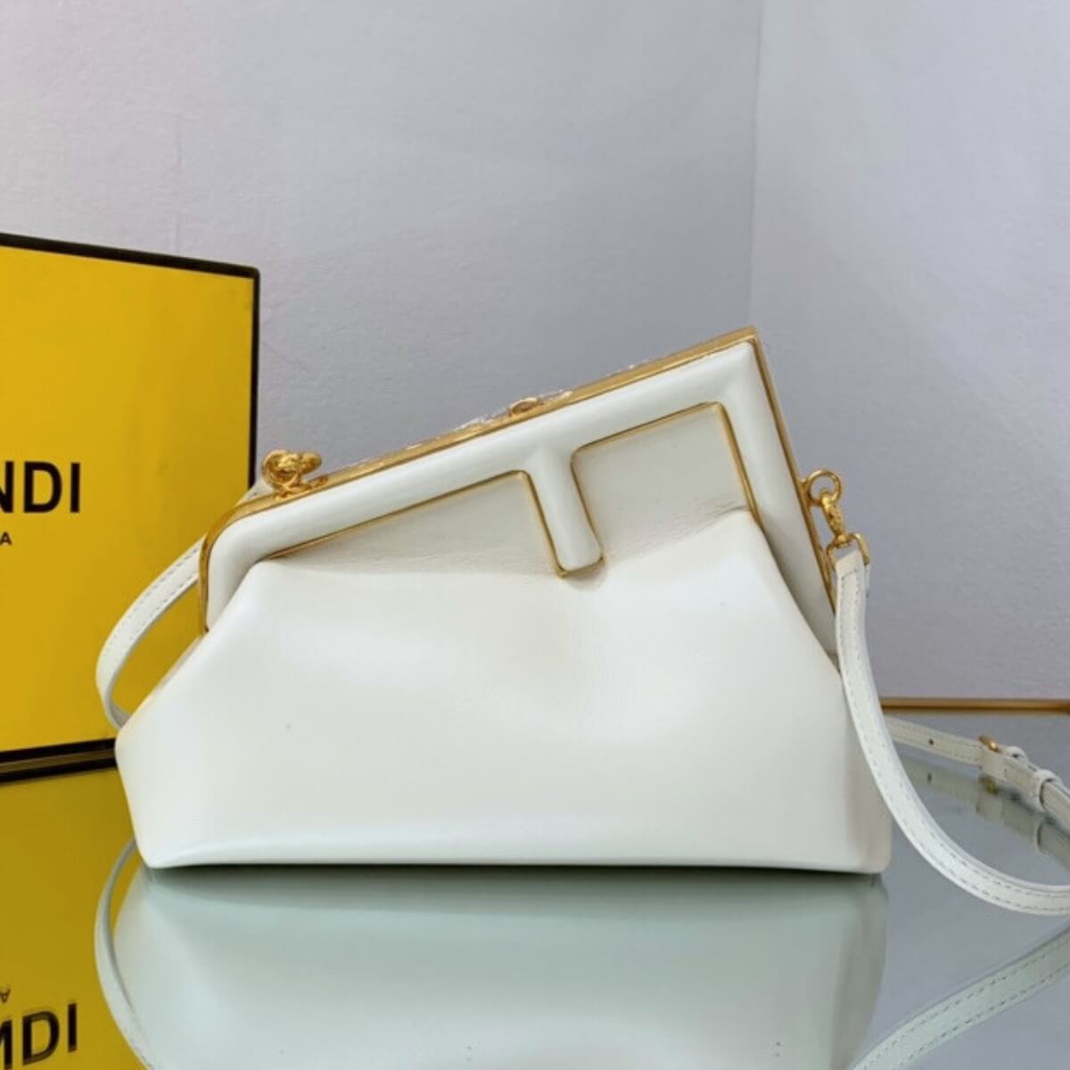Fendi Designer First Clutch Shoulder Bag, Fendi Handbag, Designer Handbag, Cheap Designer Handbag, Designer Handbag