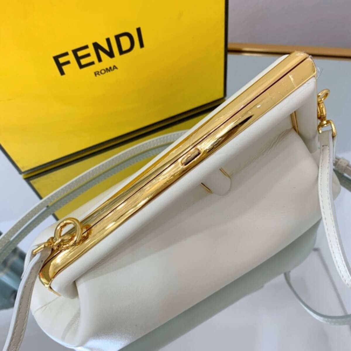 Fendi Designer First Clutch Shoulder Bag, Fendi Handbag, Designer Handbag, Cheap Designer Handbag, Designer Handbag