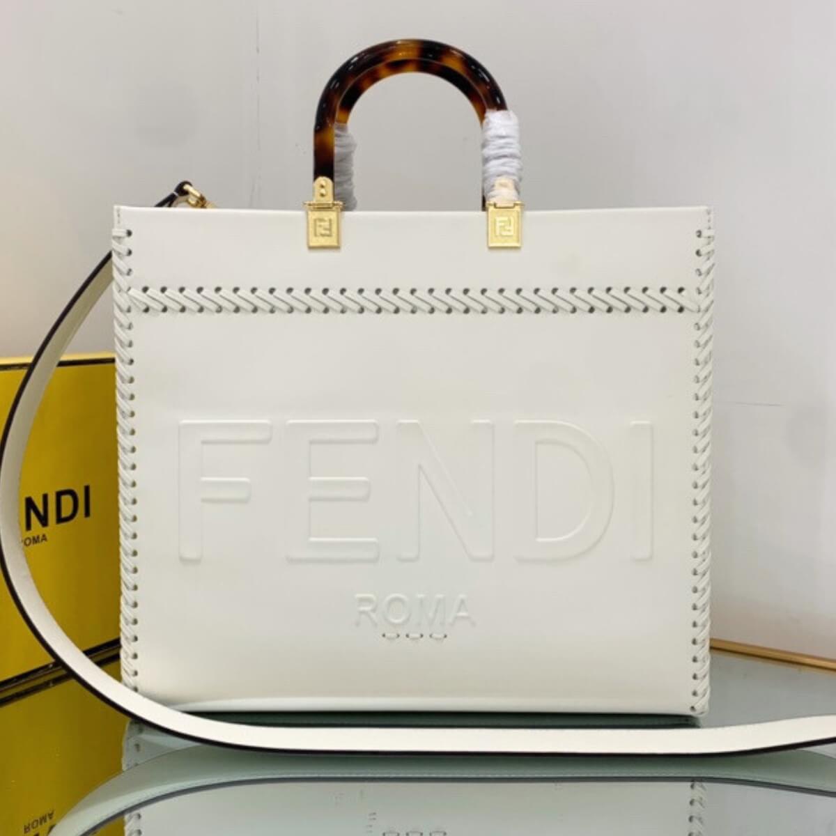 Fendi Designer Sunshine Leather Tote Bag, Fendi Handbag, Designer Handbag, Cheap Designer Handbag, Designer Handbag