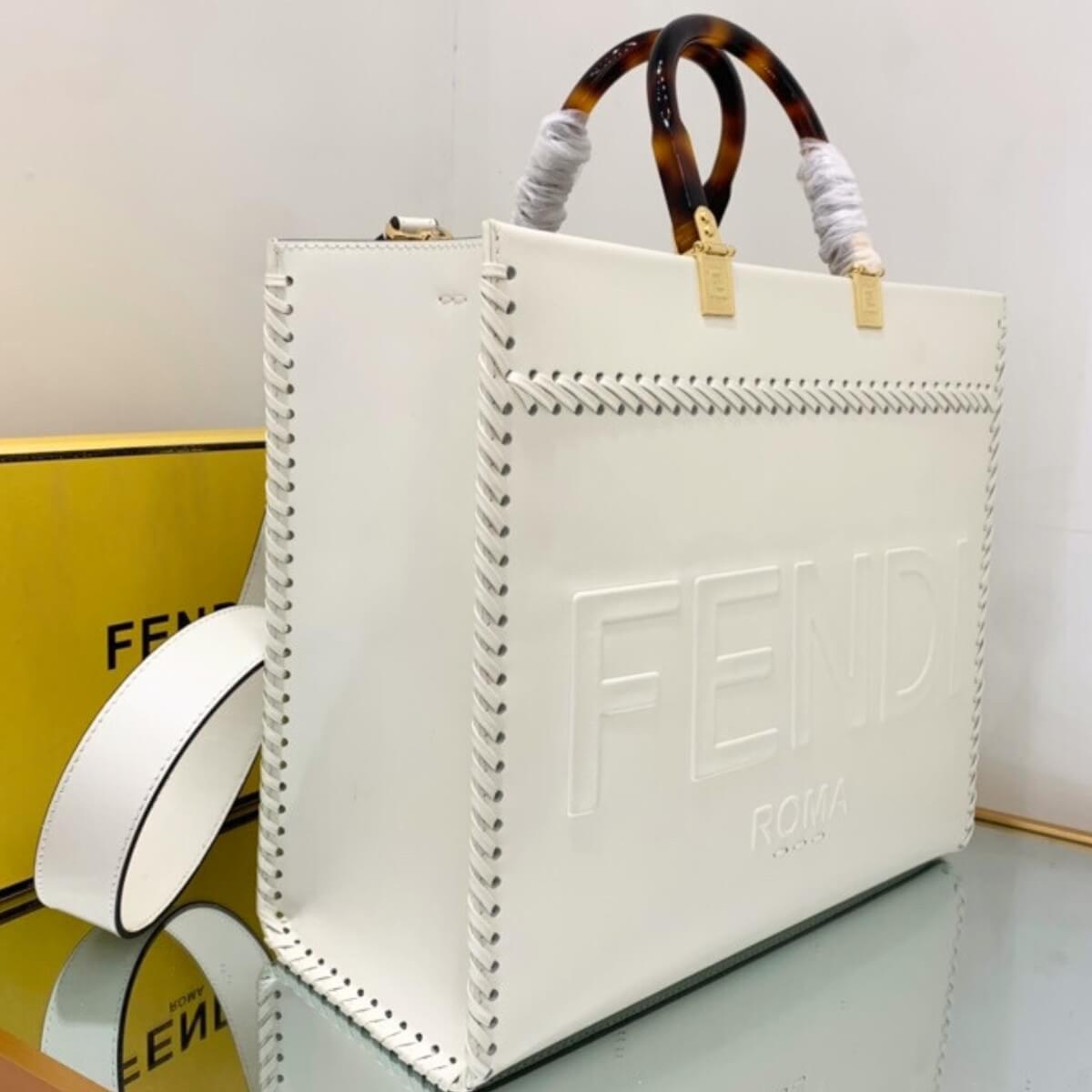 Fendi Designer Sunshine Leather Tote Bag, Fendi Handbag, Designer Handbag, Cheap Designer Handbag, Designer Handbag