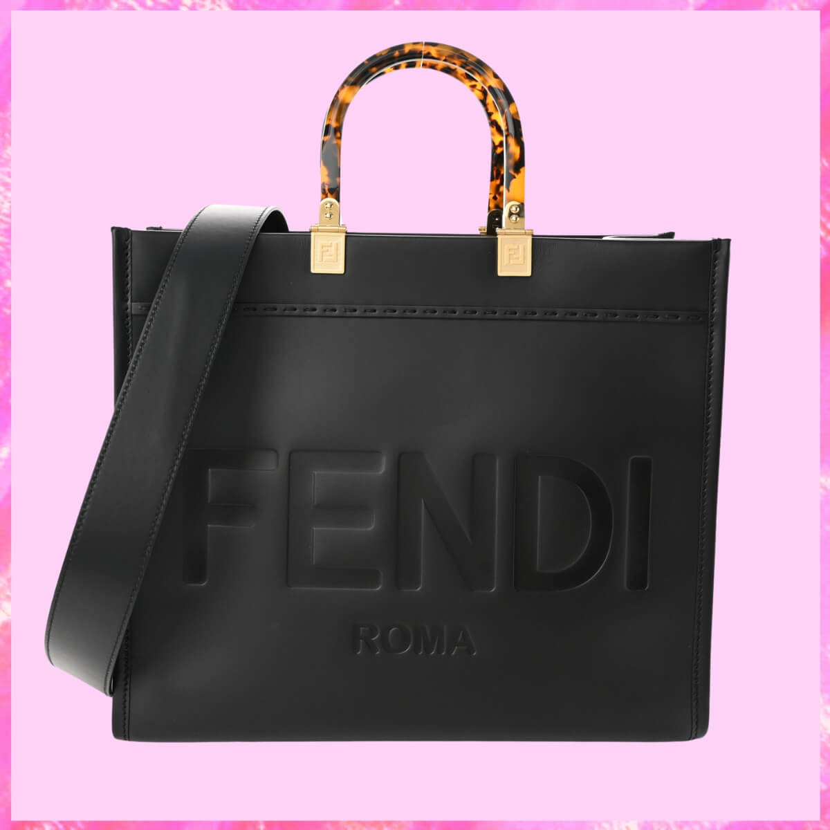Fendi Designer Sunshine Leather Tote Bag, Fendi Handbag, Designer Handbag, Cheap Designer Handbag, Designer Handbag