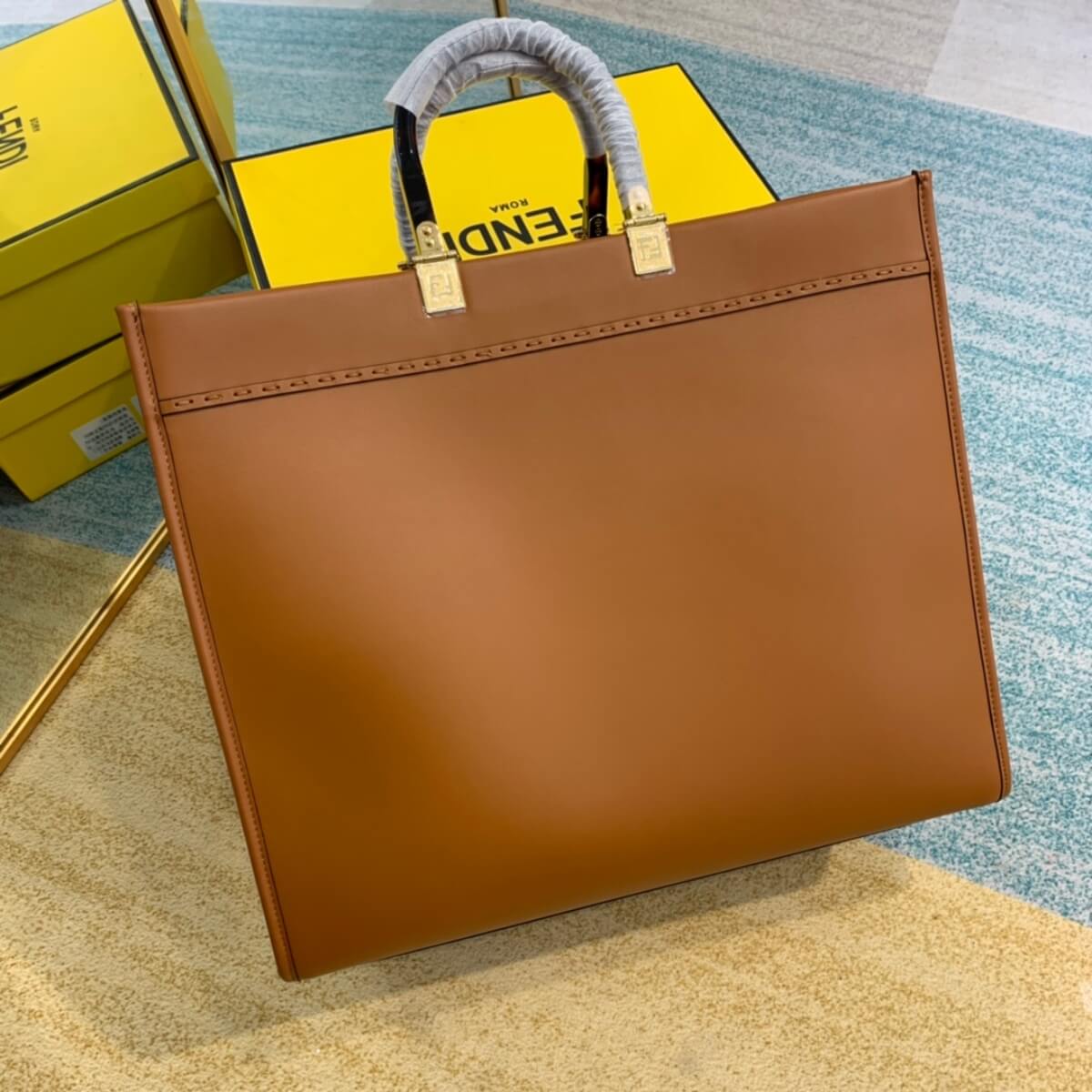 Fendi Designer Sunshine Tote Bag, Fendi Handbag, Designer Handbag, Cheap Designer Handbag, Designer Handbag