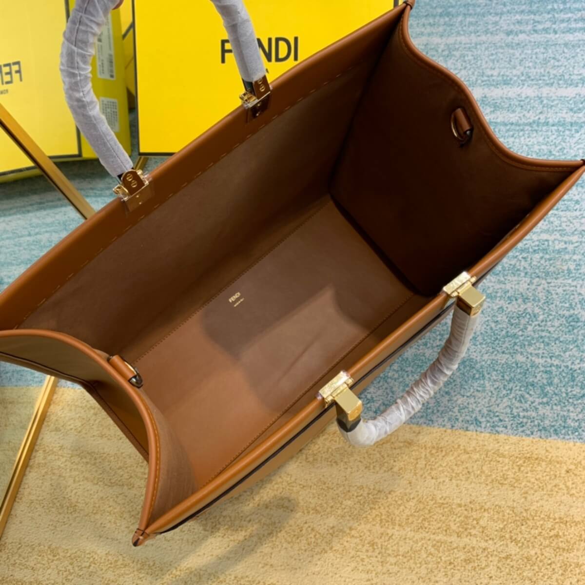 Fendi Designer Sunshine Tote Bag, Fendi Handbag, Designer Handbag, Cheap Designer Handbag, Designer Handbag
