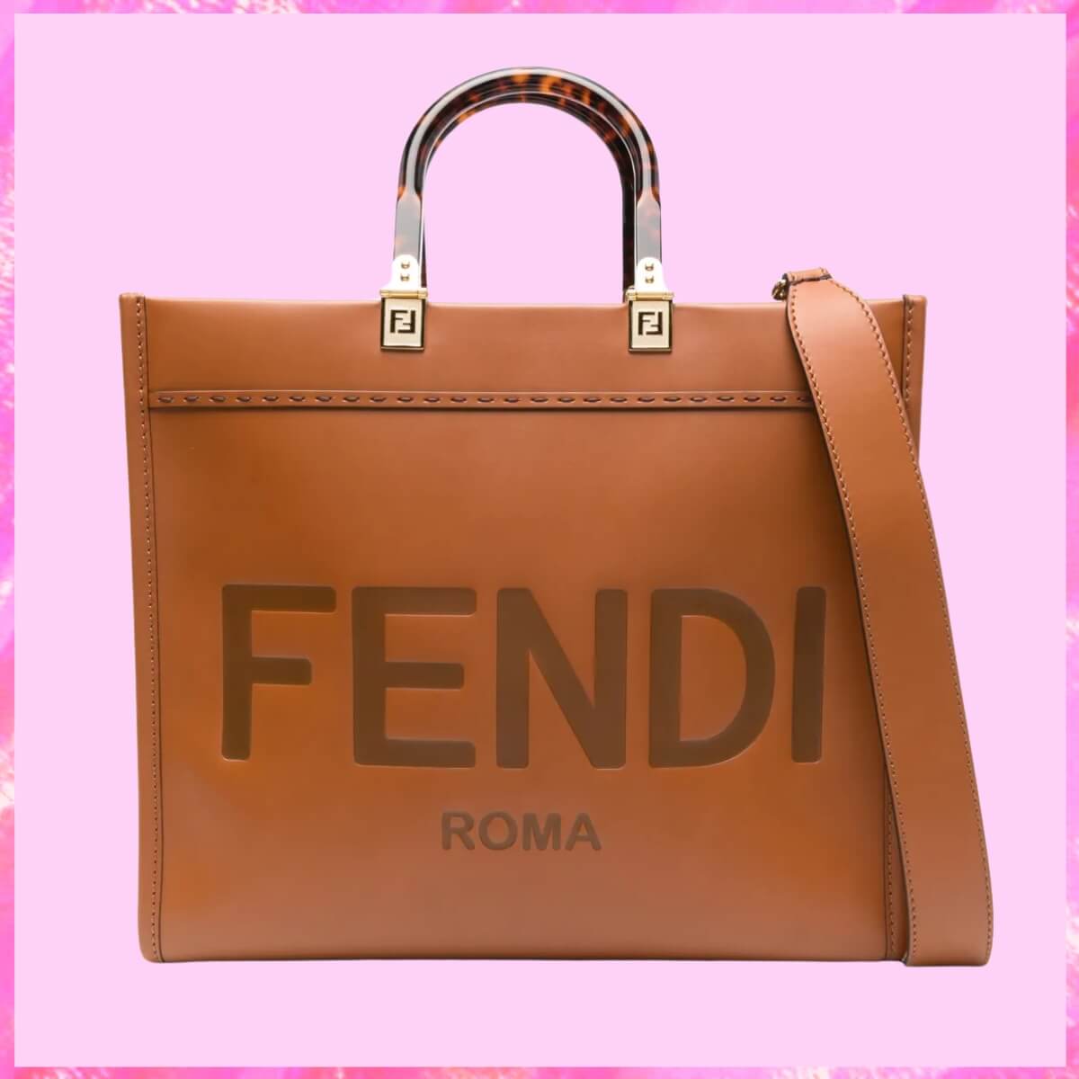 Fendi Designer Sunshine Tote Bag, Fendi Handbag, Designer Handbag, Cheap Designer Handbag, Designer Handbag
