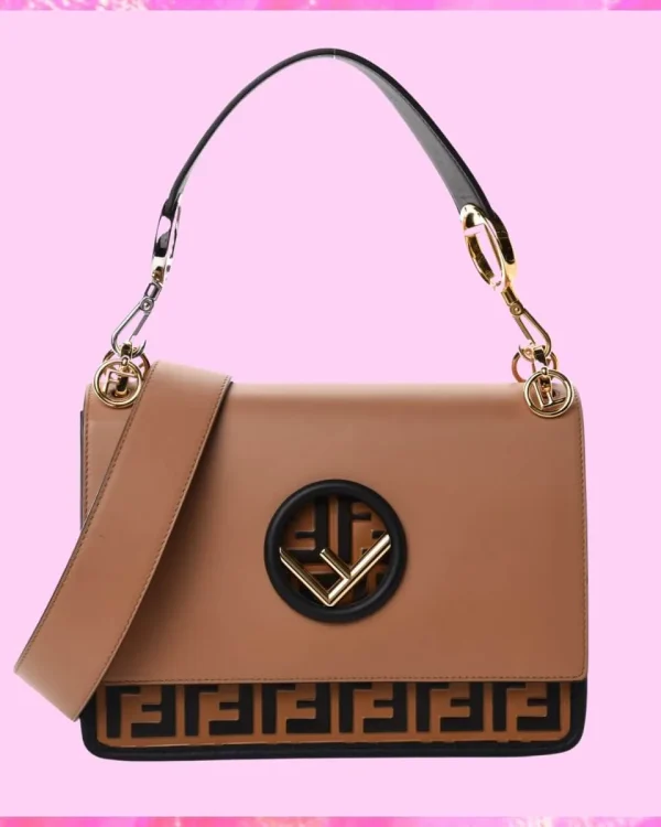 Fendi Designer Vitello Century FF Handbag, Fendi Handbag, Designer Handbag, Cheap Designer Handbag, Designer Handbag