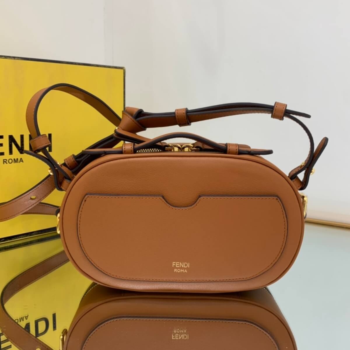 Fendi Designer Vitello Grace O'Lock Shoulder Bag, Fendi Handbag, Designer Handbag, Cheap Designer Handbag, Designer Handbag