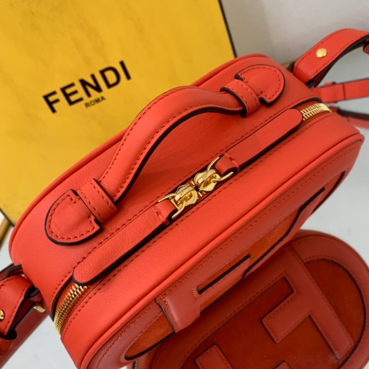 Fendi Designer Vitello Grace O'Lock Shoulder Bag, Fendi Handbag, Designer Handbag, Cheap Designer Handbag, Designer Handbag