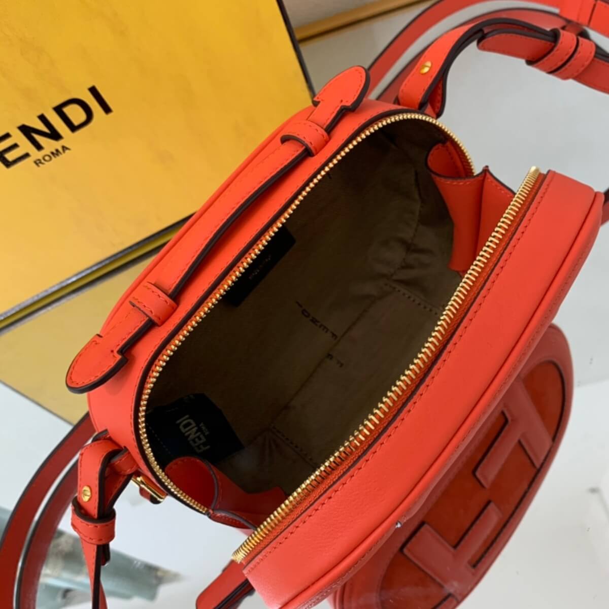 Fendi Designer Vitello Grace O'Lock Shoulder Bag, Fendi Handbag, Designer Handbag, Cheap Designer Handbag, Designer Handbag