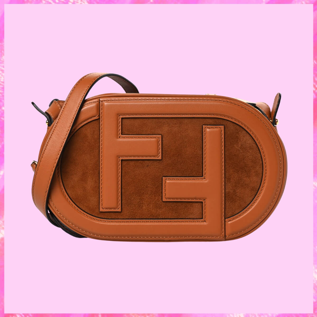 Fendi Designer Vitello Grace O'Lock Shoulder Bag, Fendi Handbag, Designer Handbag, Cheap Designer Handbag, Designer Handbag