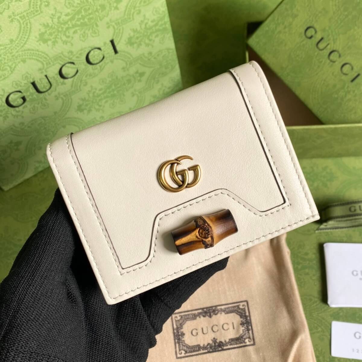 Gucci Designer Double G Leather Compact Wallet, Gucci Handbag, Designer Handbag, Cheap Designer Handbag, Designer Handbag