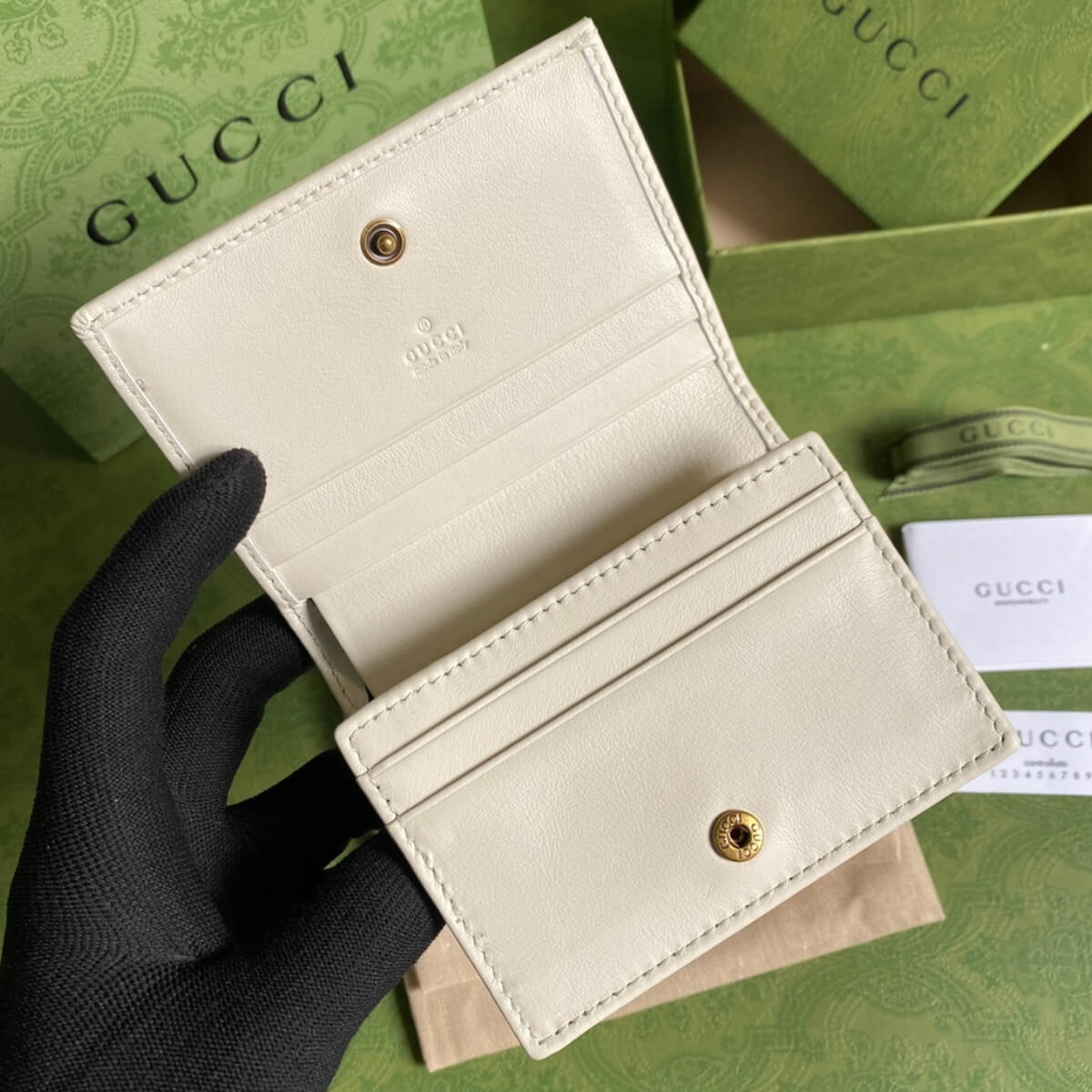 Gucci Designer Double G Leather Compact Wallet, Gucci Handbag, Designer Handbag, Cheap Designer Handbag, Designer Handbag