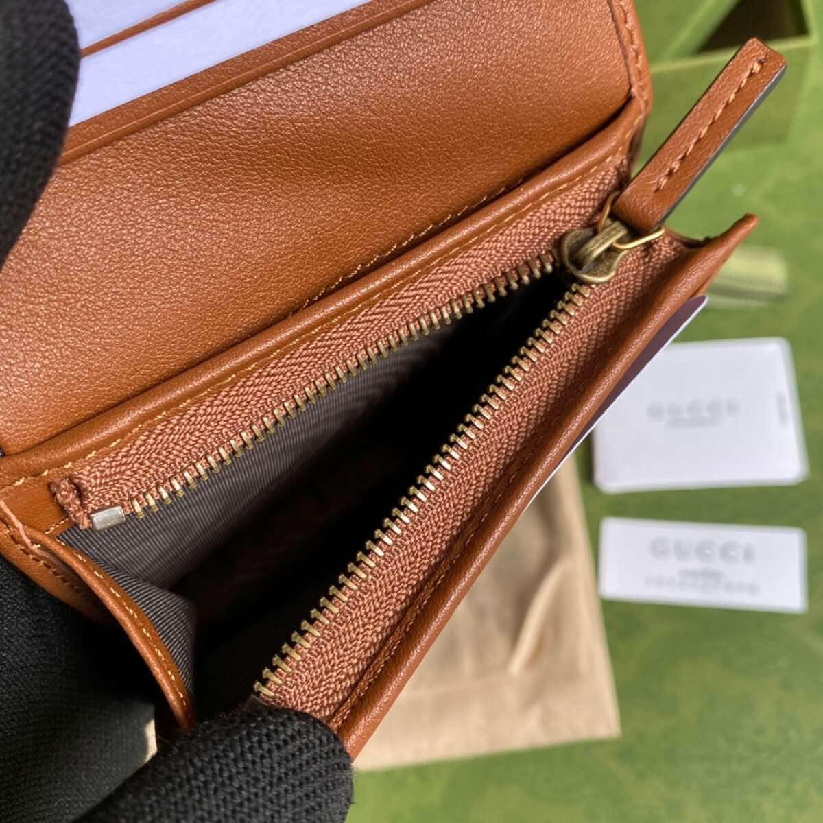 Gucci Designer Double G Leather Compact Wallet, Gucci Handbag, Designer Handbag, Cheap Designer Handbag, Designer Handbag