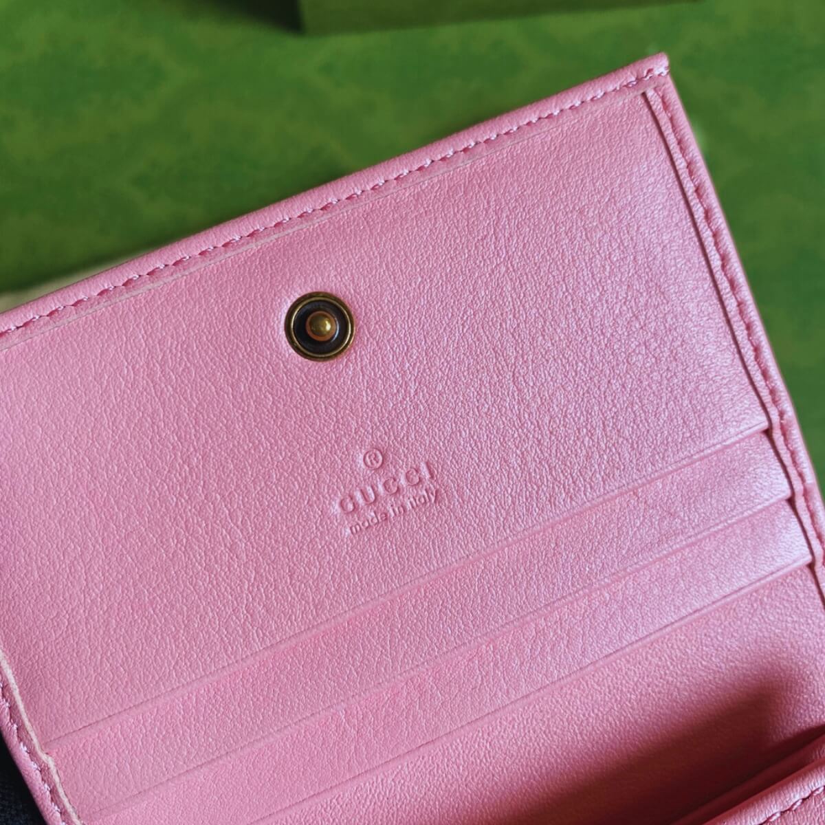 Gucci Designer Double G Leather Compact Wallet, Gucci Handbag, Designer Handbag, Cheap Designer Handbag, Designer Handbag