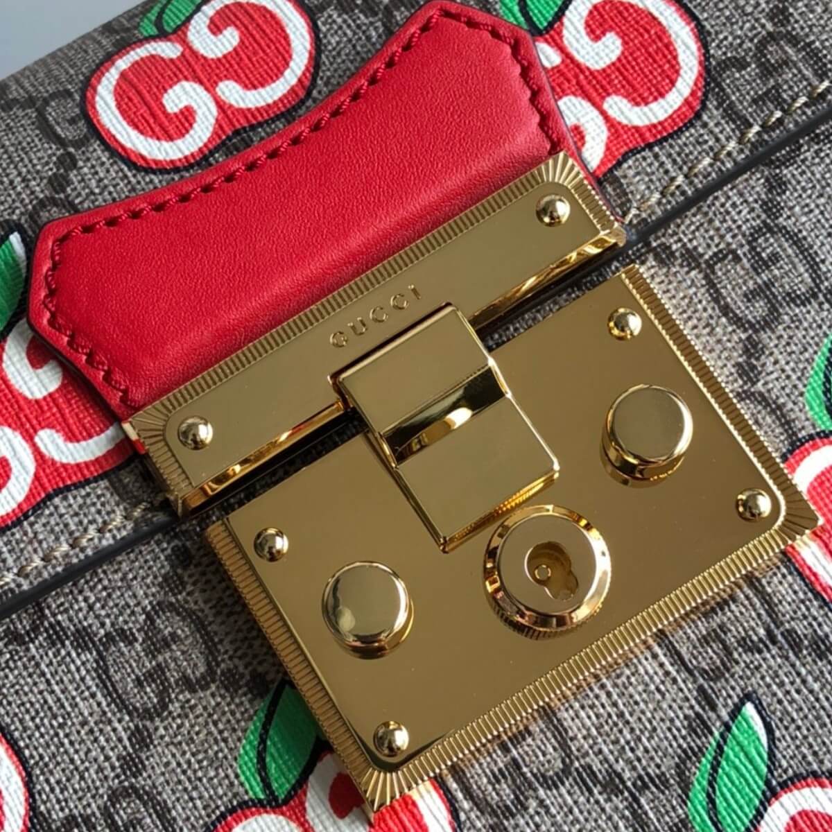 Gucci Designer GG Apple Padlock Bamboo Bag, Gucci Handbag, Designer Handbag, Cheap Designer Handbag, Designer Handbag