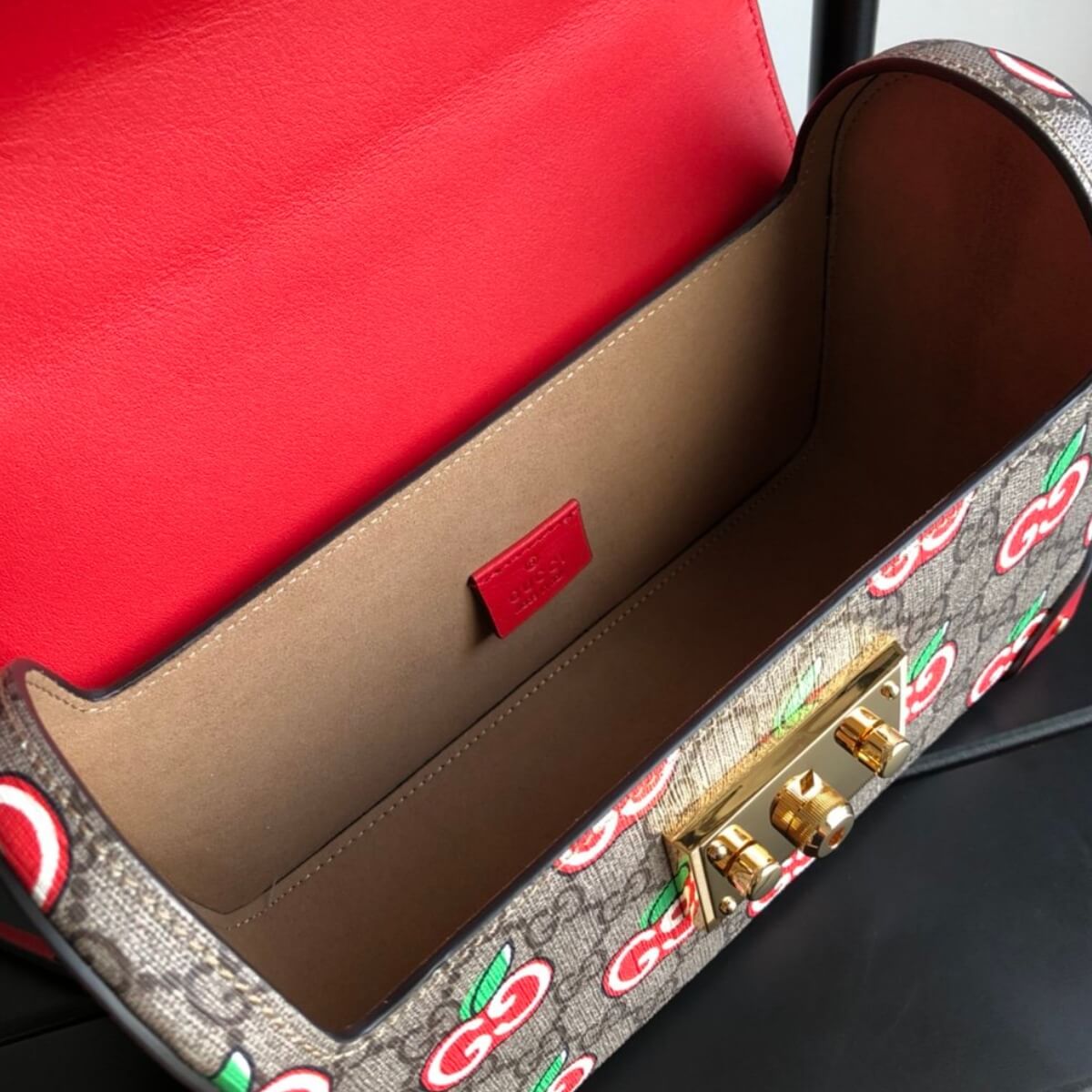 Gucci Designer GG Apple Padlock Bamboo Bag, Gucci Handbag, Designer Handbag, Cheap Designer Handbag, Designer Handbag