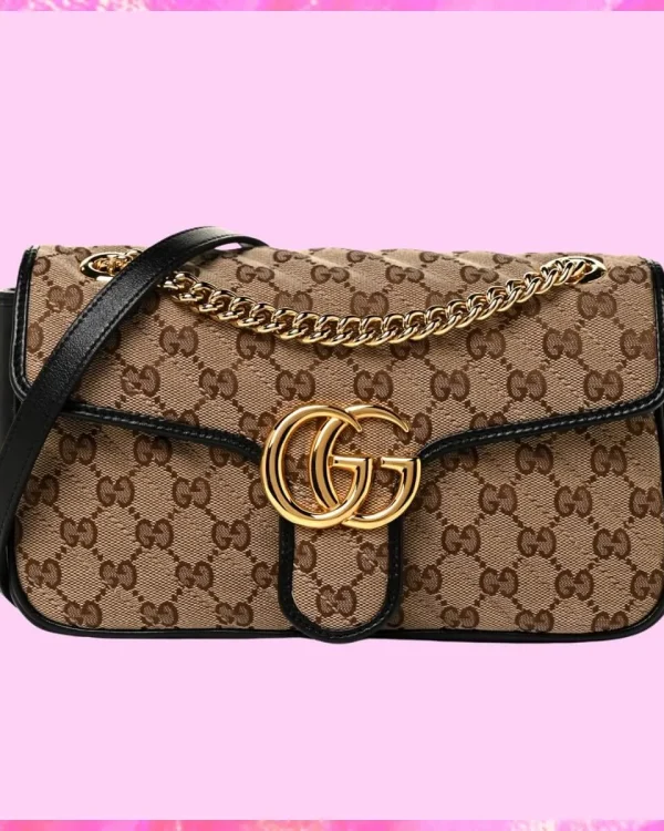 Gucci Designer GG Marmont Diagonal Quilted Handbag, Gucci Handbag, Designer Handbag, Cheap Designer Handbag, Designer Handbag