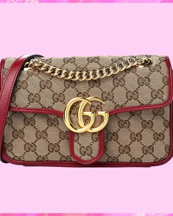 Gucci Designer GG Marmont Diagonal Quilted Handbag, Gucci Handbag, Designer Handbag, Cheap Designer Handbag, Designer Handbag