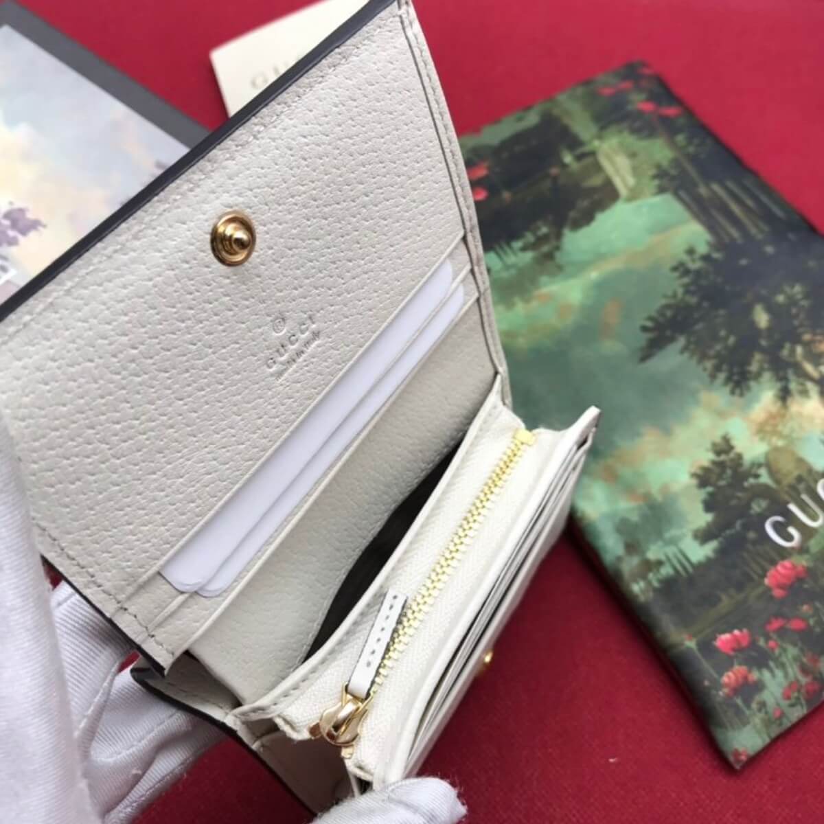Gucci Designer GG Marmont Leather Bi Fold Wallet, Gucci Handbag, Designer Handbag, Cheap Designer Handbag, Designer Handbag