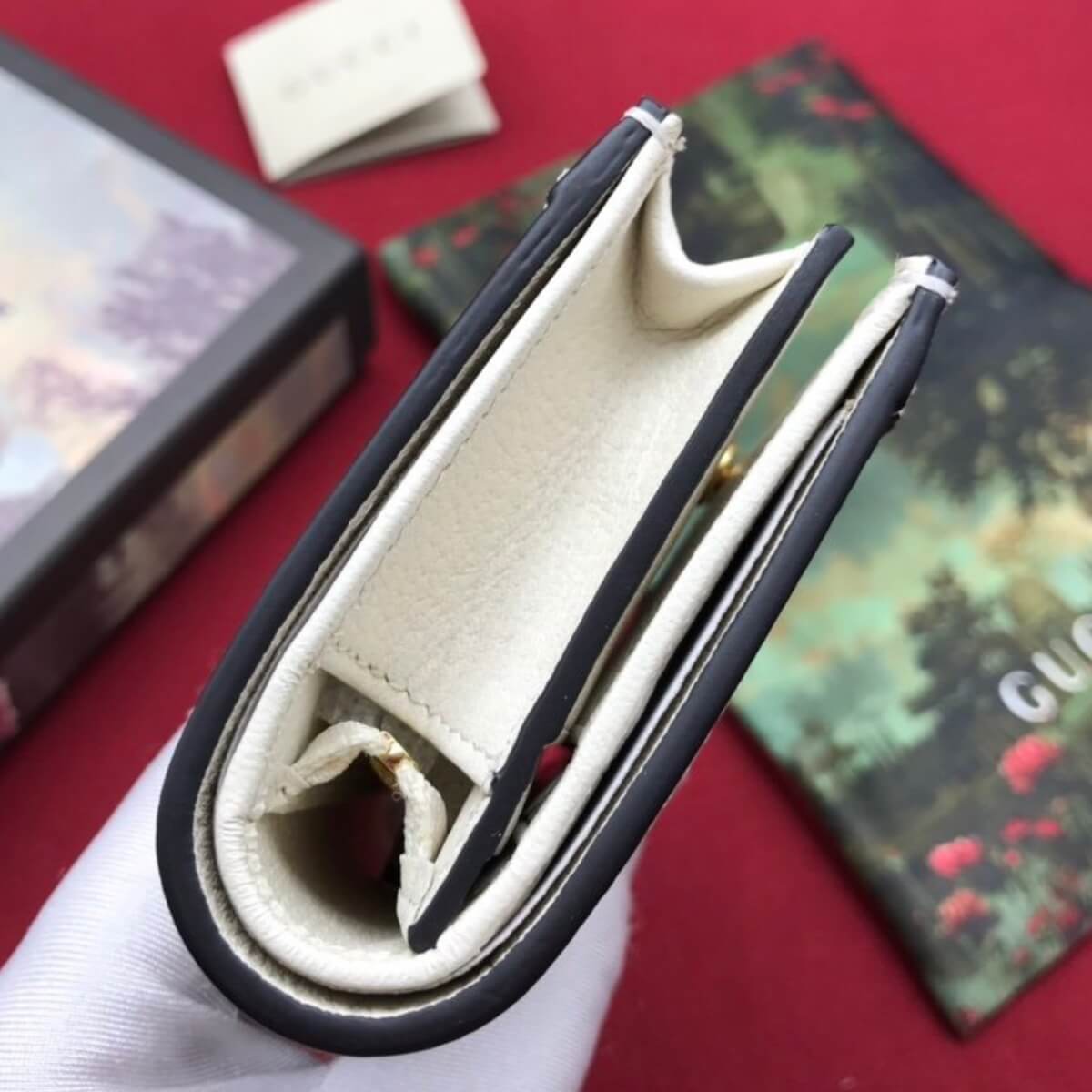 Gucci Designer GG Marmont Leather Bi Fold Wallet, Gucci Handbag, Designer Handbag, Cheap Designer Handbag, Designer Handbag
