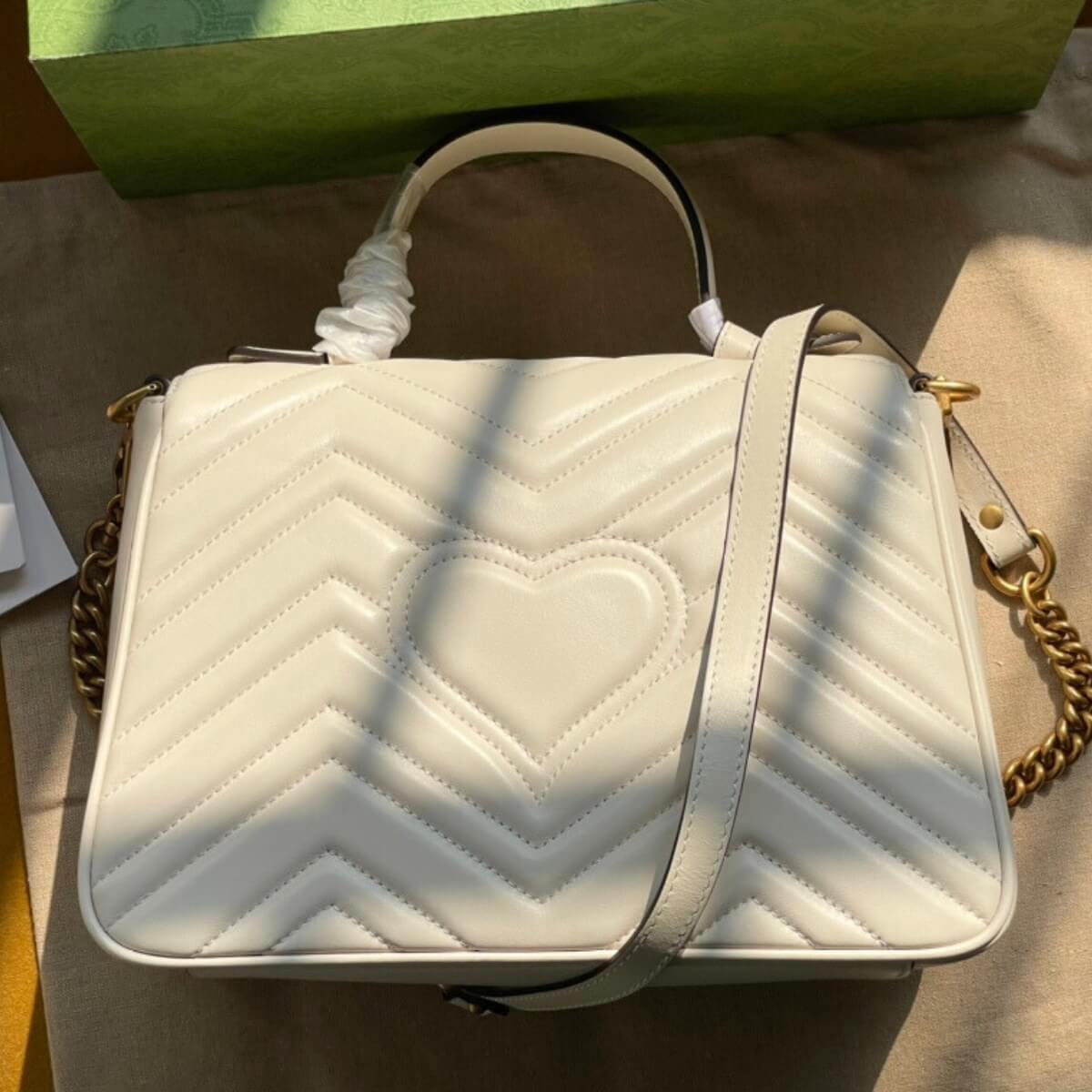 Gucci Designer GG Marmont Top Handle Bag, Gucci Handbag, Designer Handbag, Cheap Designer Handbag, Designer Handbag