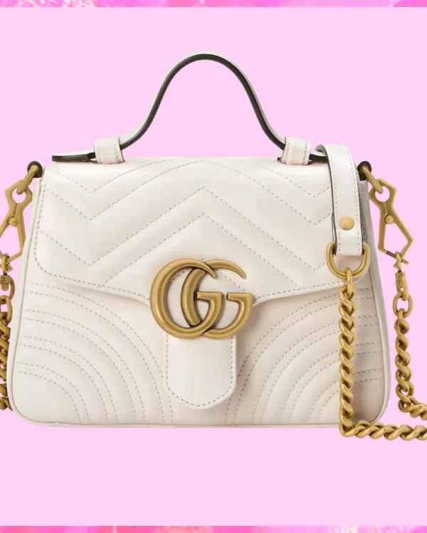 Gucci Designer GG Marmont Top Handle Bag, Gucci Handbag, Designer Handbag, Cheap Designer Handbag, Designer Handbag